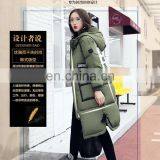 2017 Down Jacket Winter New Fashion Letter Korean Version of Slim Long Cotton Jacket Jacket Female S1020 thumbnail-2