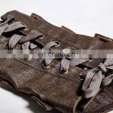 Steampunk Punk Rave Male Brown Shirt Wristband Set S-200 thumbnail-4