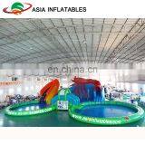 High Quality Inflatable Lobster Water Park On Land , Inflatable Pool Slide For Sale