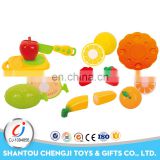 Funny pershool play set children plastic fruit toy