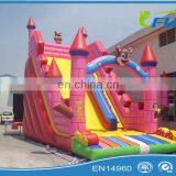 lovely cat inflatable slide cartoon inflatable slide inflatable slide for nursery school