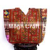 Old Banjara Embroidery Bag With Mirror Work.vintage Bags and Handmade Banjara Embroidery Work Shoulder Bag thumbnail-3