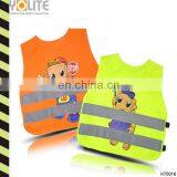 High Visibility Reflective Safety Running Vest For Kids