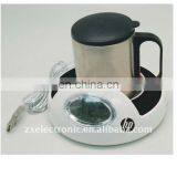 USB Cup Warmer With Time Display