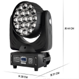 19pcs*12W LED Moving Head With Zoom Stage Light thumbnail-3