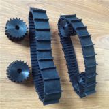 Puyi Robot Rubber Track Width 40mm with Wheels