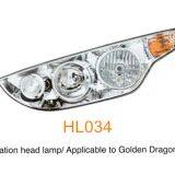 Golden Dragon King Long Higer Bus Head Lamp,bus Front Light(HL034) thumbnail-1