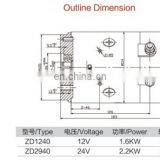 Electric DC Brush Motor 12 Volt 2HP for Electric Tailgate of Truck thumbnail-5