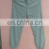 Women Causal Plain Loose 2 Pieces Drawstring Jogger Sweatpants Crop Hoodie Set thumbnail-7
