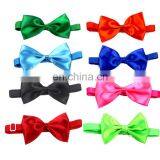 Fashion Skin-friendly Polyester Simple Pattern Pet Dog Bow Tie Collar Adjustable thumbnail-6