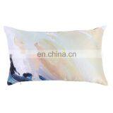 Oil Painting Sunset Mountains Decor Pillowcases Polyester 30x50cm Square Hidden Zipper Home Cushion Decorative Pillowcase thumbnail-3