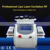 2016 high powerful cavi lipo laser slimming machine/cavitation radio frequency laser fat removal