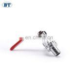 BTZ2004 China Yuhuan Manufacturer Brass Garden Aluminum Handle Bibcock Tap thumbnail-4