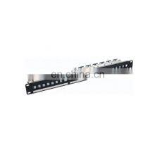 3m 48 Port Patch Panel Full Loaded 1U 19in RJ45 Inline Coupler Keystone Patch Panel thumbnail-3