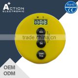 digital round shape countdown timer for promotional gift