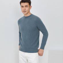 Men's Jumper Thick Winter Cashmere Knitted Sweater /Half Collar Jumpers Sweater