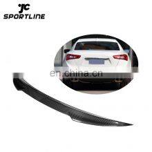 Carbon Fiber Rear Trunk Spoiler Wing for Maserati Ghibli Sedan 2013