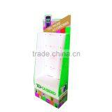 High Quality Commercial Design Paper Cardboard Hook Display for Shoe Retail