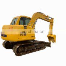 Original Komatsu Pc60 Digger , Used Komatsu Mini Excavator , Komatsu Excavator Pc35 Pc40 Pc55 Pc60 in Stock thumbnail-3
