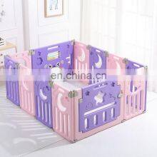 Indoor Portable Kids Play Plastic Fence Safety Baby Playpen thumbnail-2