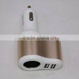 Multi Car Adapter New Design 12V Car Cigar Lighter Adapter With Two USB Output With English Retail Box thumbnail-5