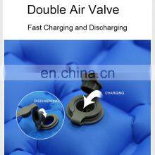 Winter Inflating Insulated Foot Press Sleeping Pad Mat Mattress With Pillow For Camping Camp Inflatable Outdoor Sleeping Pad thumbnail-5