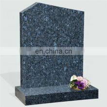 Factory Wholesale Labrador Blue Pearl Granite Tombstone Monument Headstone thumbnail-3