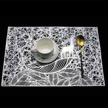 Rectangular Placemat Nordic Hollow Table Mat PVC Table Mat For Table Decoration Kitchen Accessories thumbnail-2