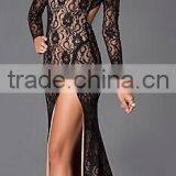 Latest Dress Designs Fashion Sexy Halter Dress Lady Dress thumbnail-1