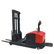 CE APPROVED 1-2 TON FULL ELECTRIC REACH PALLET STACKER thumbnail-5