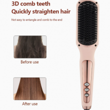 Straightener Comb/Direct Electric Comb/Roll Straight Dual Purpose Straightener Fluffy Comb/Styling Straightener Comb（Wechat:13510231336） thumbnail-4
