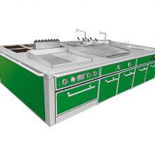 Luxury Commercial Combination Range Stainless Steel Cooking Equipment for Hotel Kitchen thumbnail-5