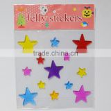 Jelly clings window sticker