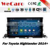 Wecaro WC-TH1022 10.2 Inch Android 4.4/5.1 Car Stero Gps for Toyota Highlander Car Headrest Dvd Player 2014 + Wifi 3G Radio RDS thumbnail-6