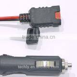 2Pin Connector Connect to Cigarette Plug Adapter thumbnail-4