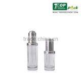 18ml 30ml Cosmetic Dropper Bottle With Silver Pump for Organic Oil thumbnail-1