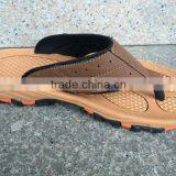 Men Slippers Beach Leather Flip-flops thumbnail-2