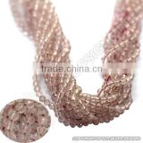genuine rose quartz cut gemstone beads strands factroy price wholesale suppliers
