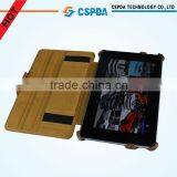 2012 New Heat Setting pu Leather Cover Case for Google Nexus 7inch
