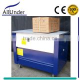 Semi automatic corrugated carton box strapping machine