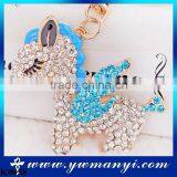 High-grade Keychain High Qulity Diamond, Rhinestone Horse Keychain Gifts K0058 thumbnail-1