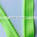 Neon Yellow Safety Wear Highlighting Fluorescent Zipper thumbnail-2
