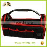 HEAVY DUTY MULTI-PURPOSE DIY TOOL STORAGE BAG CASE WITH STEEL HANDLE NEW thumbnail-1
