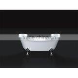 Traditional Classic Double Slipper Bath Tub Acrylic Bath