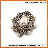 Wholesale in China Fashion Rhinestone Brooch, Rhinestone Brooch,rhinestone Flower Brooch thumbnail-3
