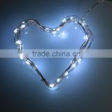 NEW 2M/3M 20/30 LEDs Battery Powered Copper Light String Lamp Party Wedding Home Decor Christmas IP65 Waterproof White/Warm