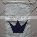 White Hopping Bag ,shopping Bagcheap Canvas Bucket Drawstring Bag Design-5 thumbnail-3
