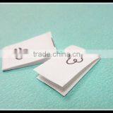 Centre Fold Fancy Woven Lable Free Sample for Garment Clothes Bags Shoes thumbnail-2