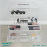 Wholesale Hot Sale Professional Acrylic Clear Cube Makeup Organizer Drawer thumbnail-1