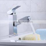 Single Handle Pull-out Spray Bathroom Waterfall Faucet thumbnail-3